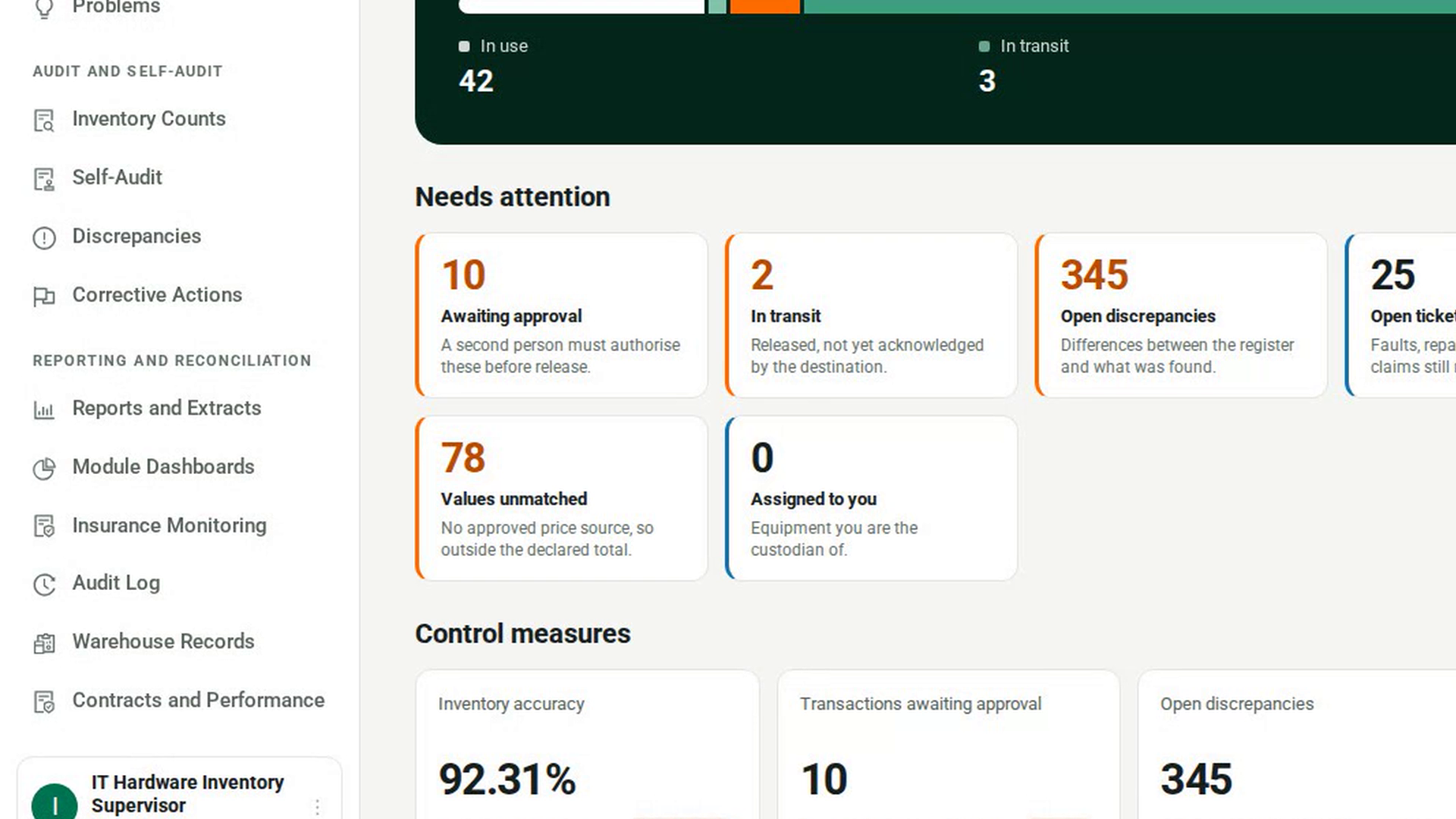 Open Reports and Extracts