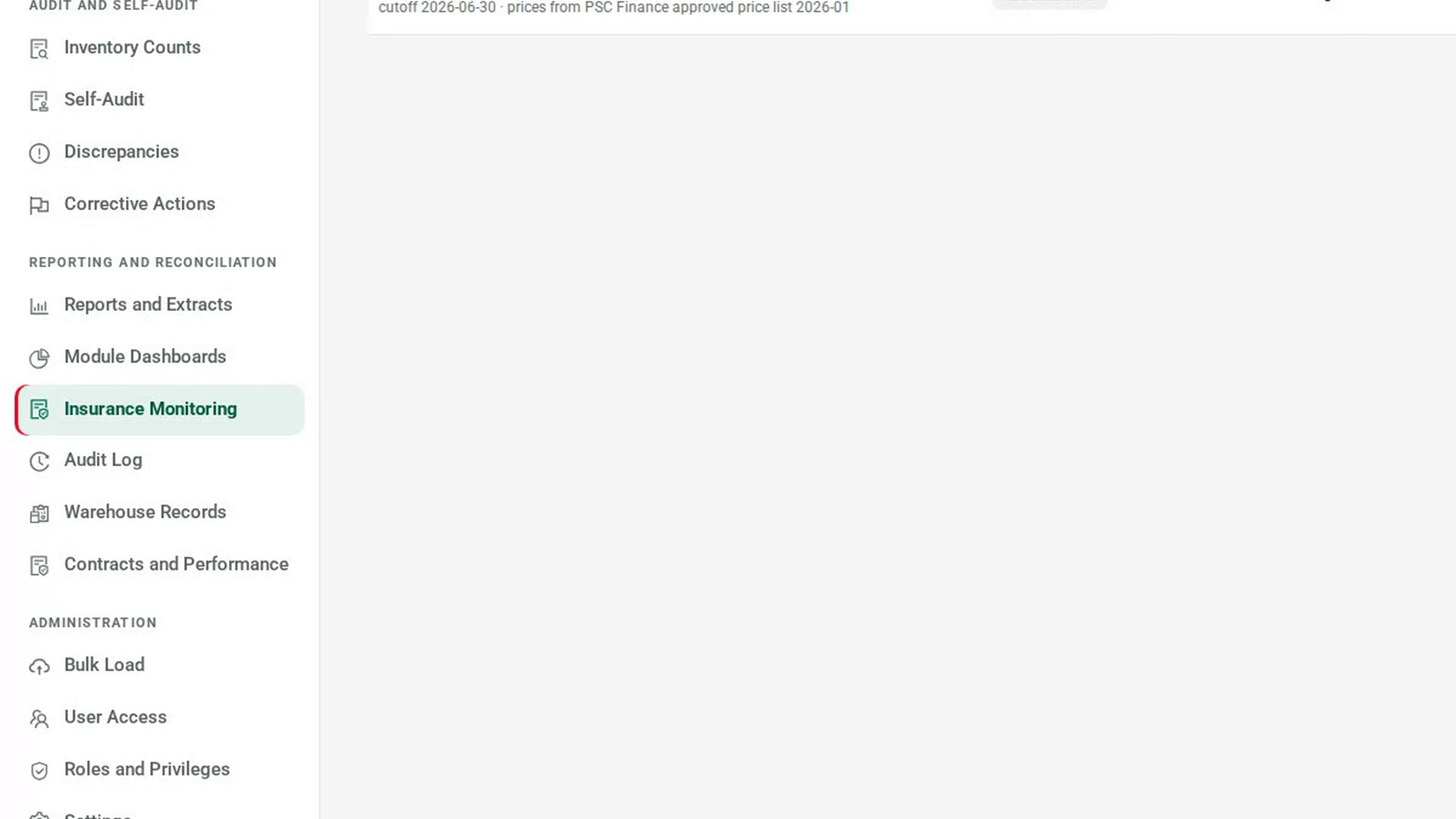 Open Insurance Monitoring