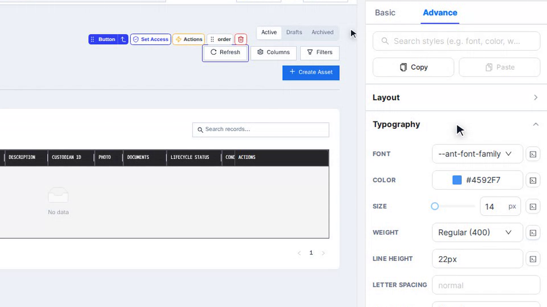 Use a CSS variable