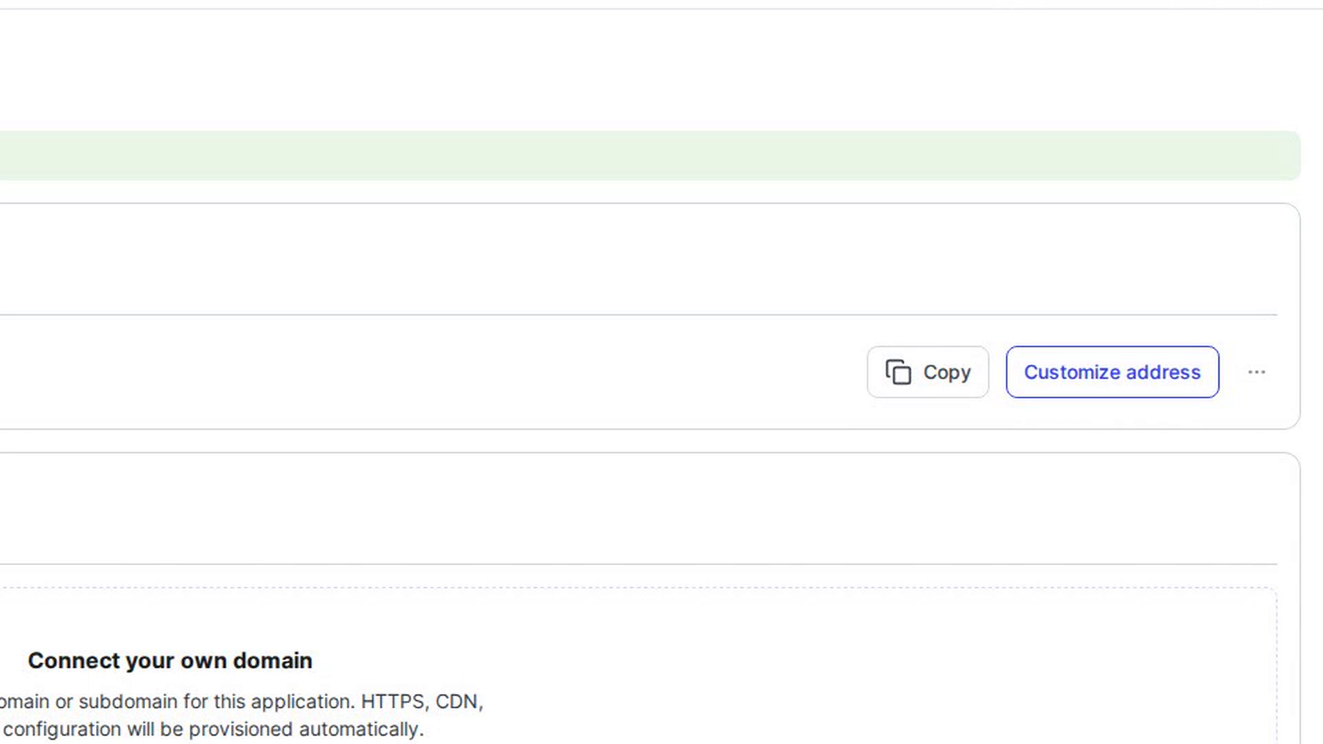 Change the Dalfin address (optional)