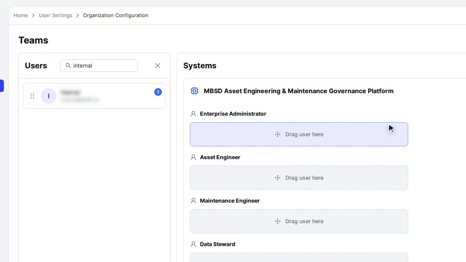 Switch a user's role in the same system