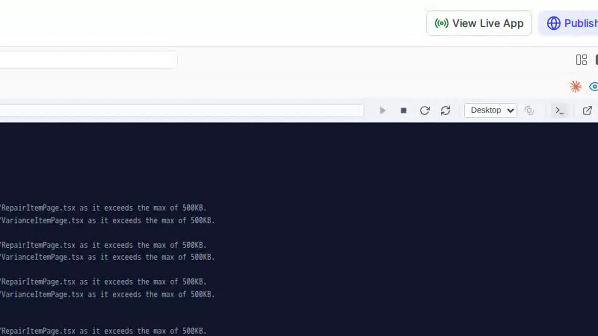 Check the preview logs