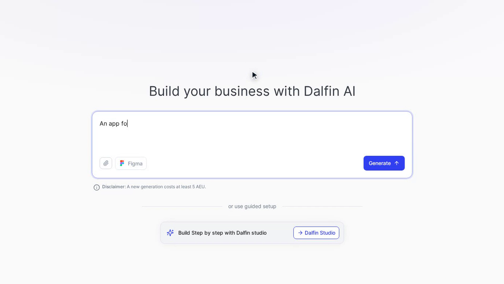 Describe your app