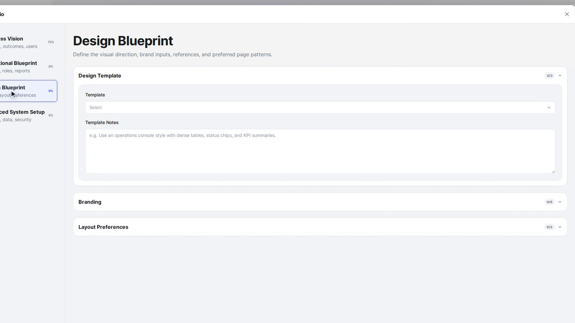 Layer 3: Design Blueprint