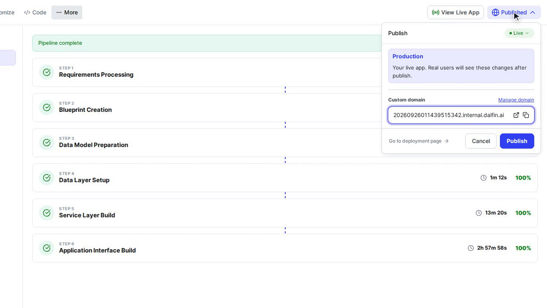 Add a custom domain (optional)