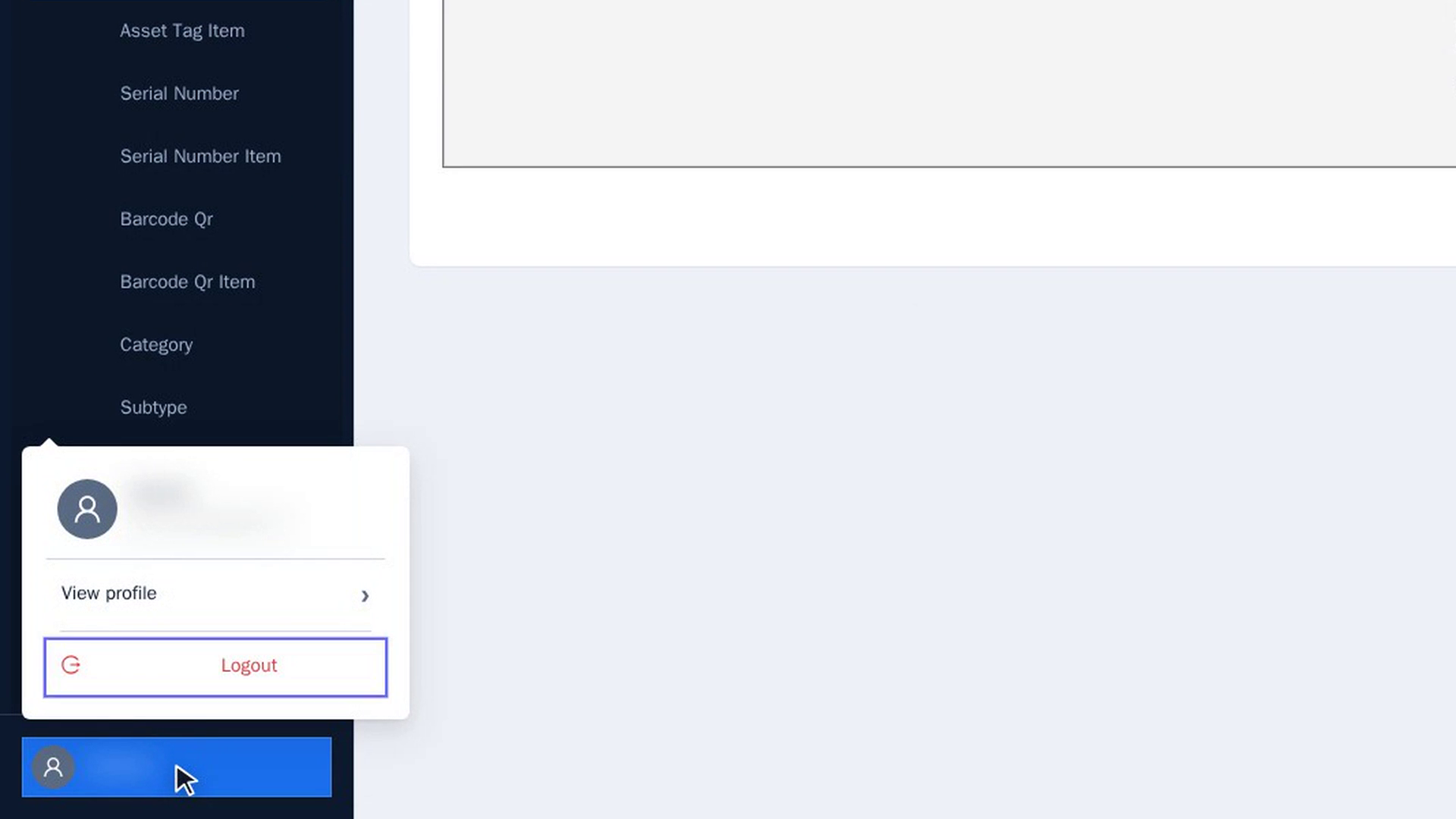 Log out